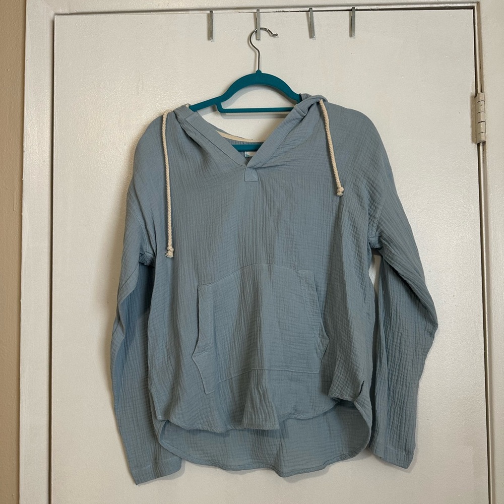 Altar'd State Light Blue Hooded Jacket